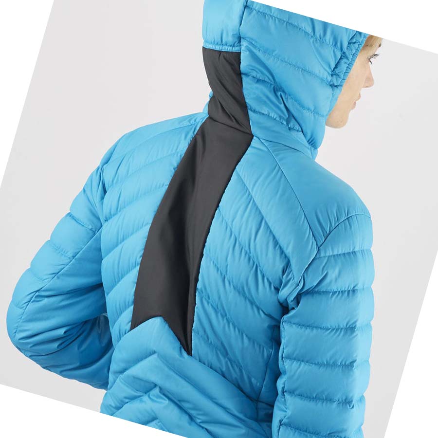 Salomon ESSENTIAL XWARM DOWN INSULATED Kadın Ceket Mavi | TR 2447WNB